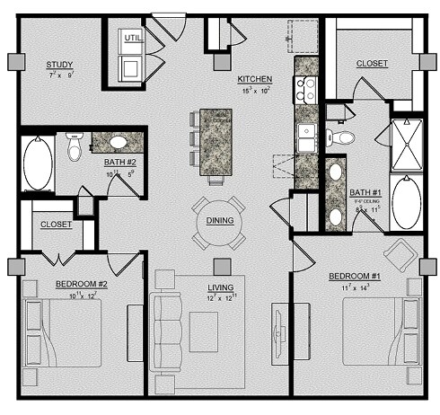 Unit 204 204 floor plan